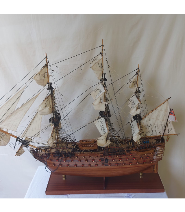 HMS Victory varnished