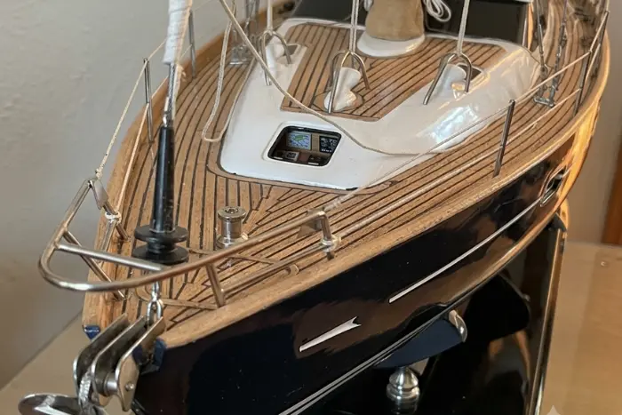 Artisan ship model detail