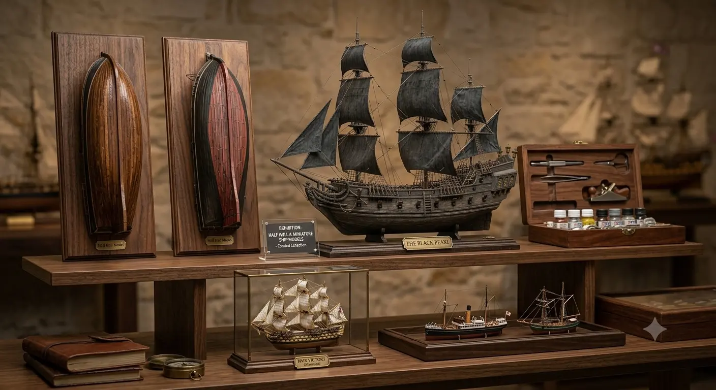 Half Hull & Miniature Ship Models