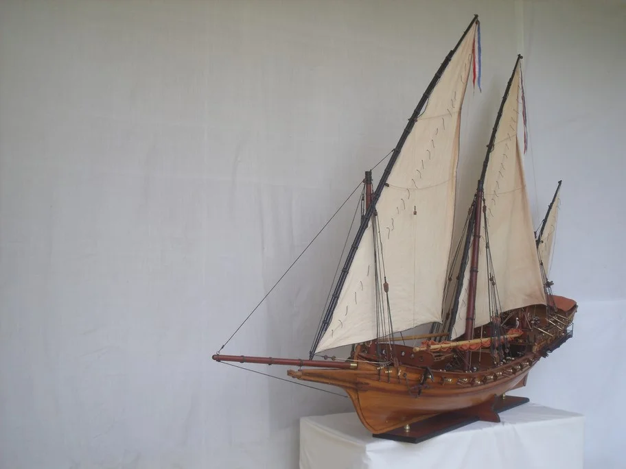 Xebec or Chebec ship models handcrafted by bobato ship models