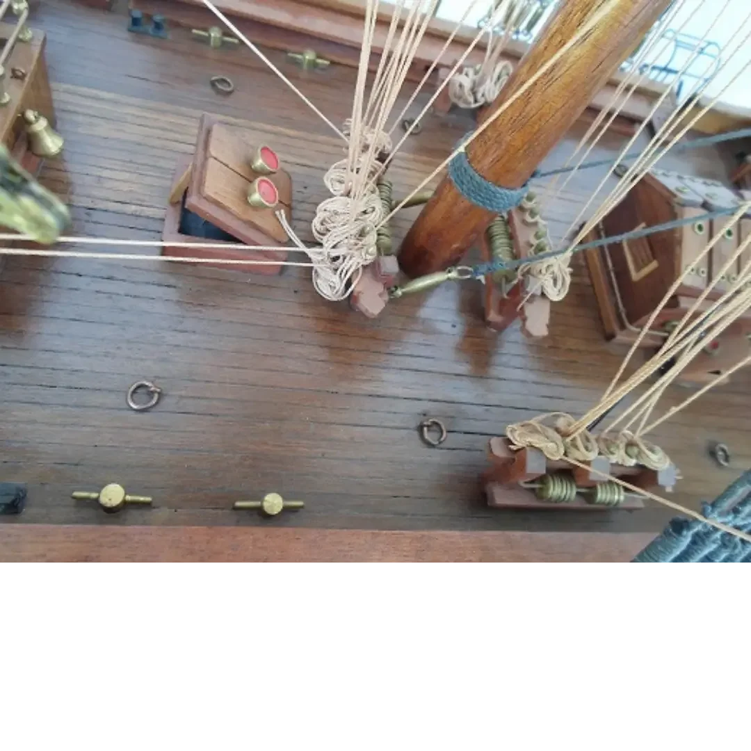Amerigo Vespucci Ship Models Bobato detailing inside