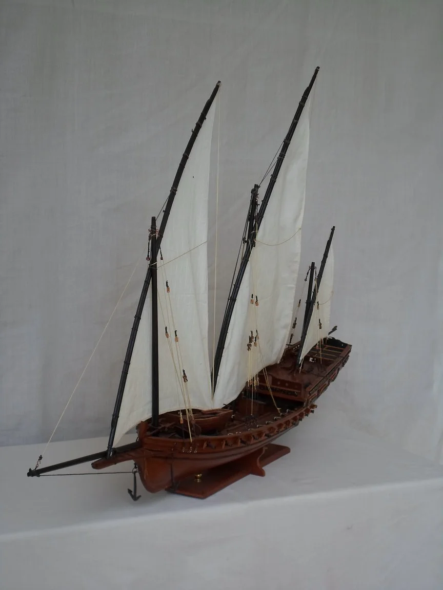 Chebec (Xebec) Handcrafted Wooden Tall Ship Models-d