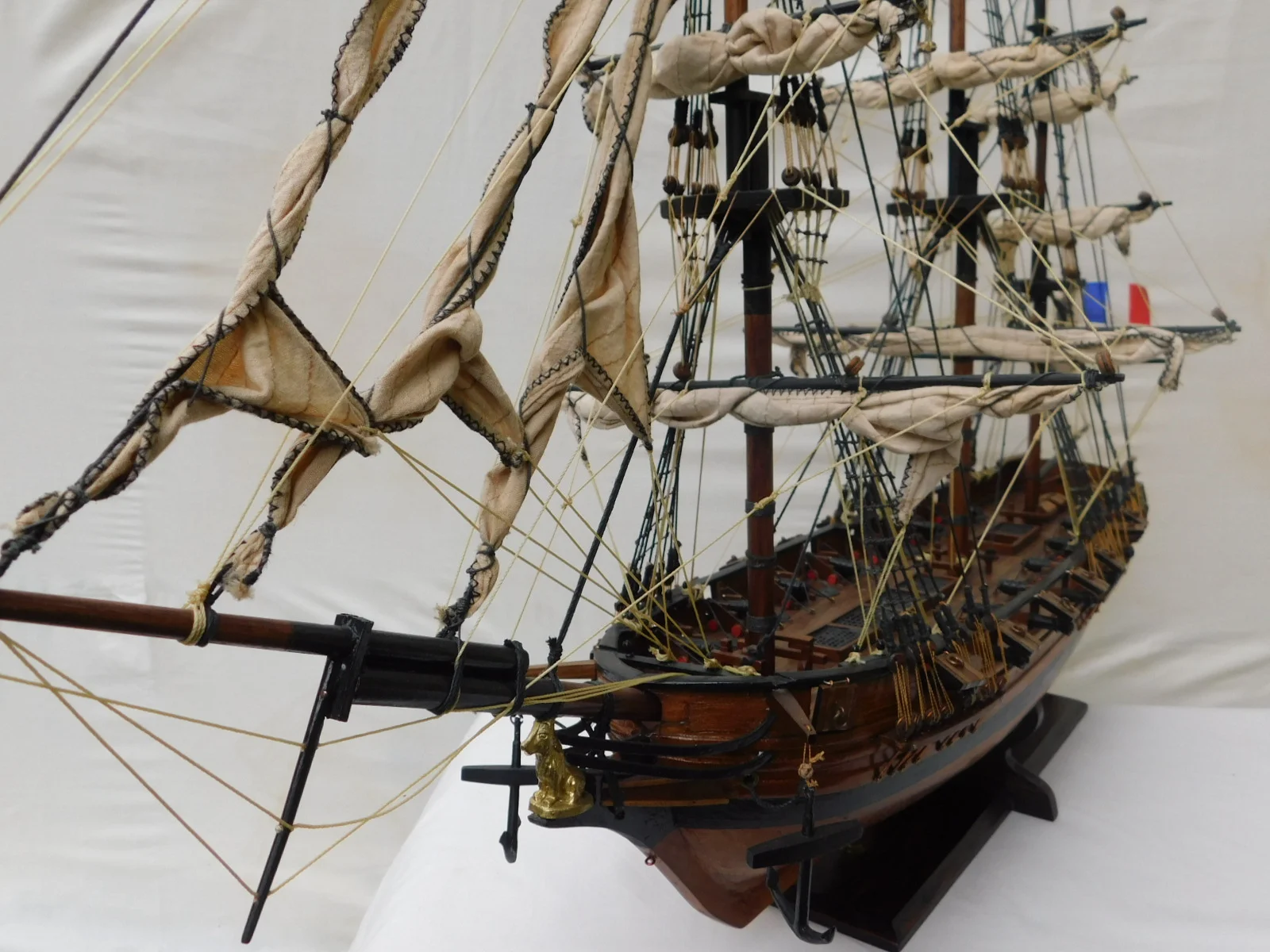 Astrolabe Handcrafted Wooden Ship Model