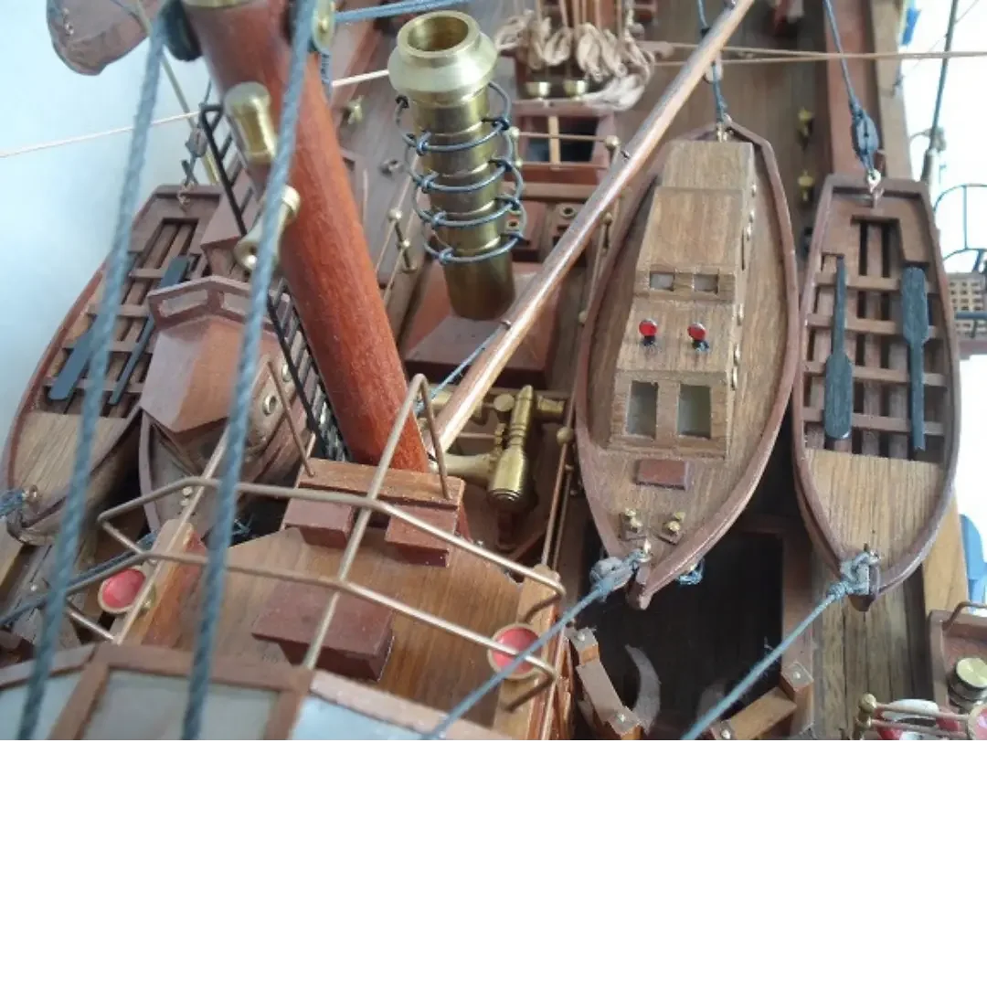 Amerigo Vespucci Ship Models Bobato inside view