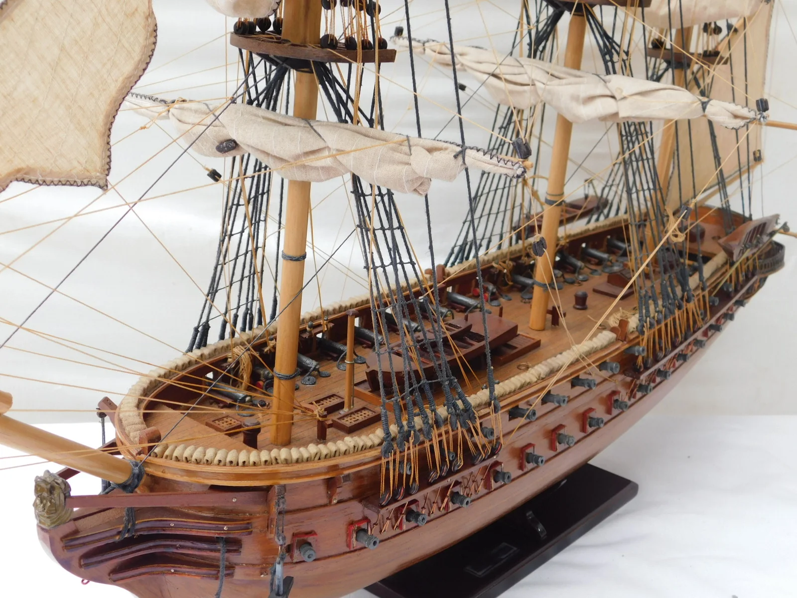 Belle Poule Handcrafted Wooden Ship Model2