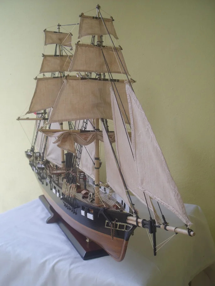 CSS Alabama Ship handcrafted by Bobato Ship Models